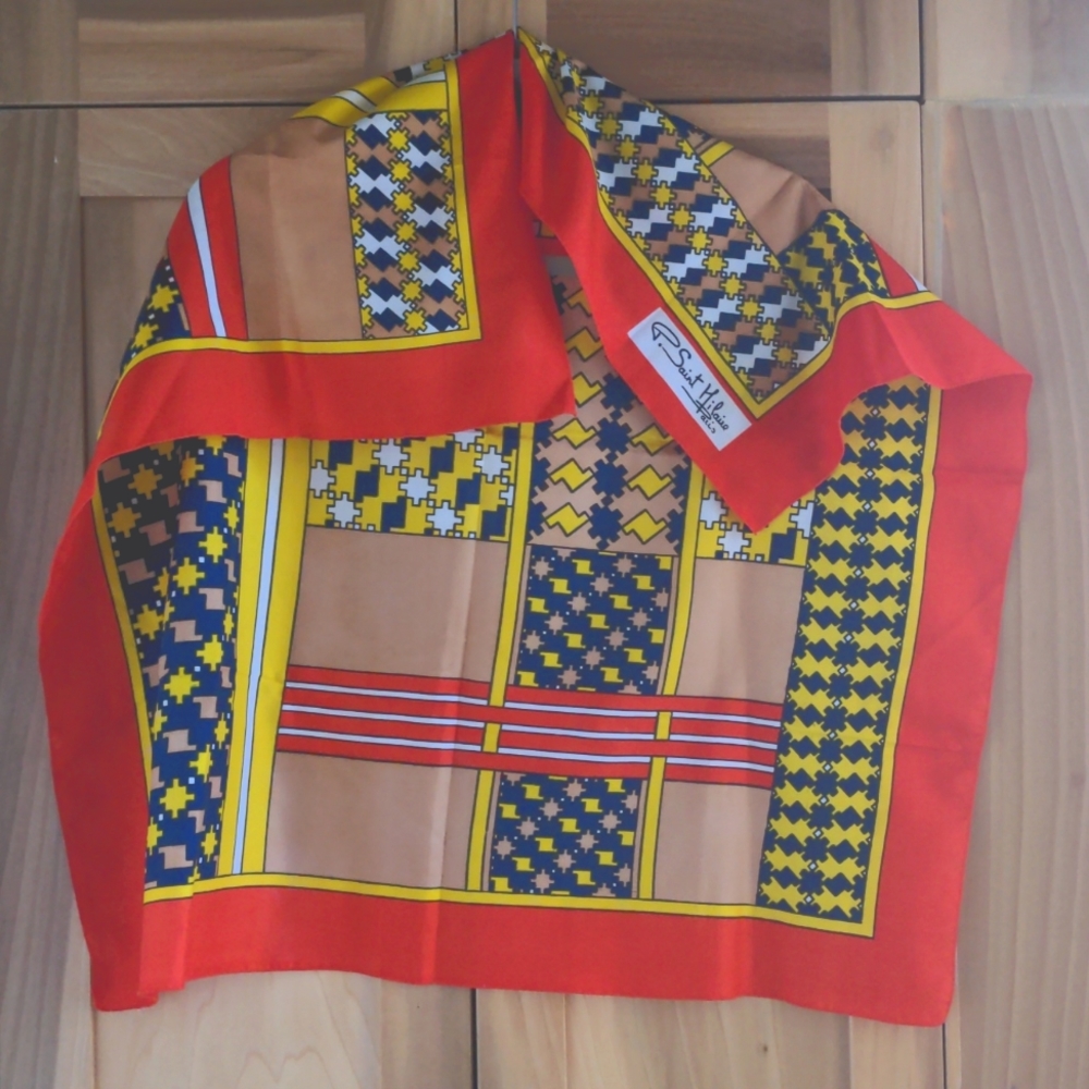 Parisian square scarf